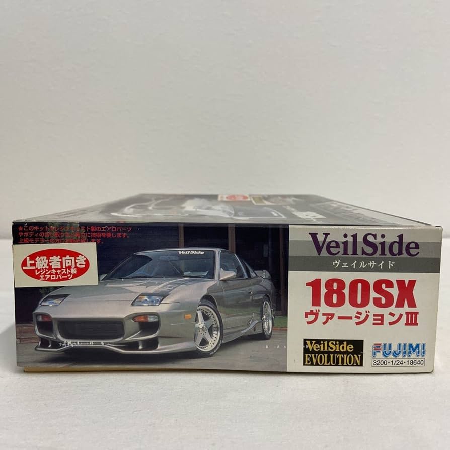 アムウェイ 模型　非売品 Yokomo Nissan 180SX Street Version Drift Body Set (Clear